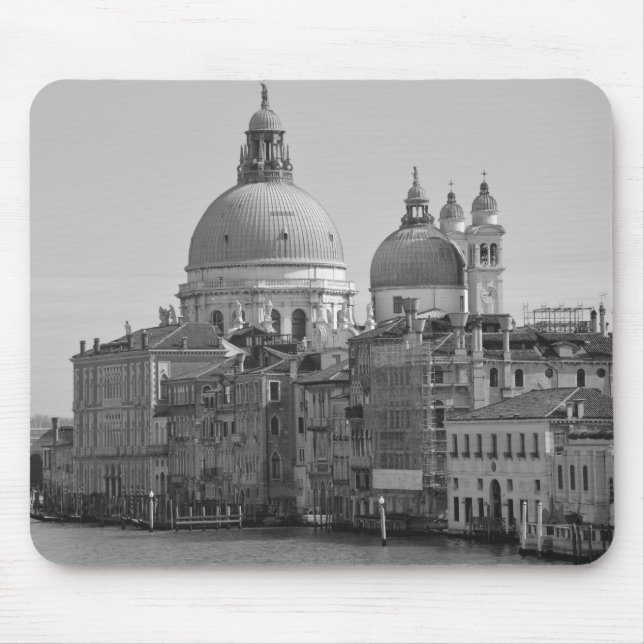 Black White Grand Canal Venice Italien Travel Musmatta (Framsidan)