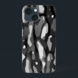 Black White Grått Camo Abstrakt Mönster<br><div class="desc">2025</div>