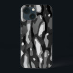Black White Grått Camo Abstrakt Mönster<br><div class="desc">2025</div>