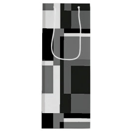 Black White Grått Modern Abstrakt Geometric Manar