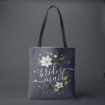 Black White Guld Blommigt Wandefrand Bröllop Bride Tygkasse<br><div class="desc">Bridesmaid Bröllop Tote Bag Templates - Elegant Black White and Guld Blommigt Wandeans. Dessa utformningar kan vara Personlig för ditt särskilda tillfälle och skulle vara Perfekt för Bröllop,  Möhippa,  Förlovningsfest,  Födelsedagsfest och många fler särskilda tillfällen.</div>