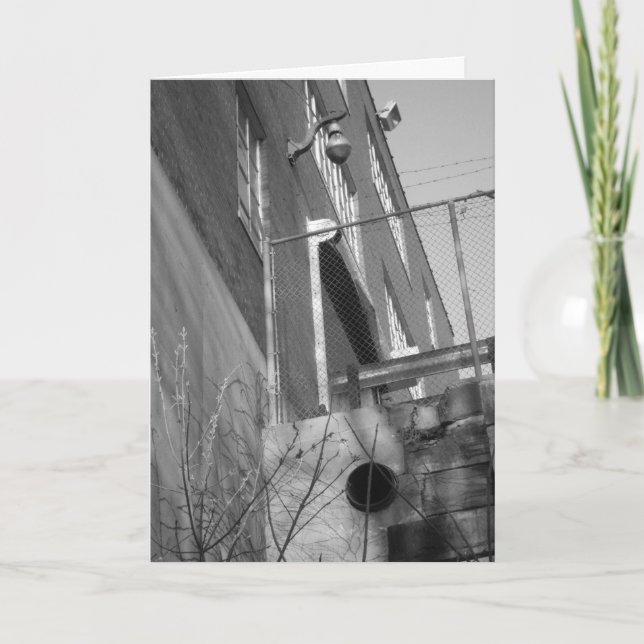 "Black & White Hamm's Brewery"-födelsedagskort Kort (Framsida)