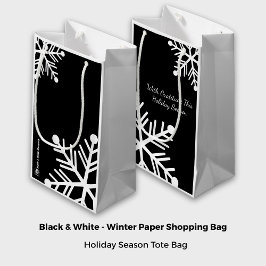 Black & White Helgdag Motto Company Logotyp Namn