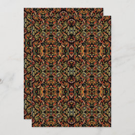 Black White Henna Wallpaper – Paisley Floral Art Spara Datumet