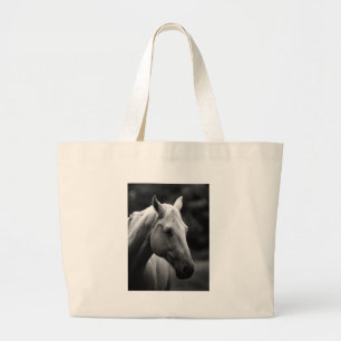 Black White Horse Jumbo Tygkasse