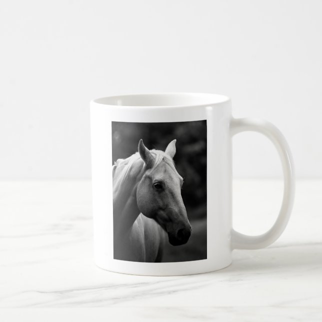 Black White Horse Kaffemugg (Höger)