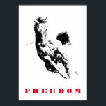 Black White Horse Motivtive Freedom Pop Art Poster<br><div class="desc">Vild Horses Digital Artworks,  Paintings,  Bilder och Bilder</div>