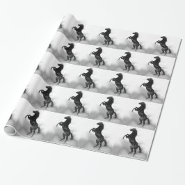 Black White Horse Presentpapper