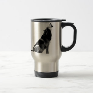 Black White Howling Varg Resemugg