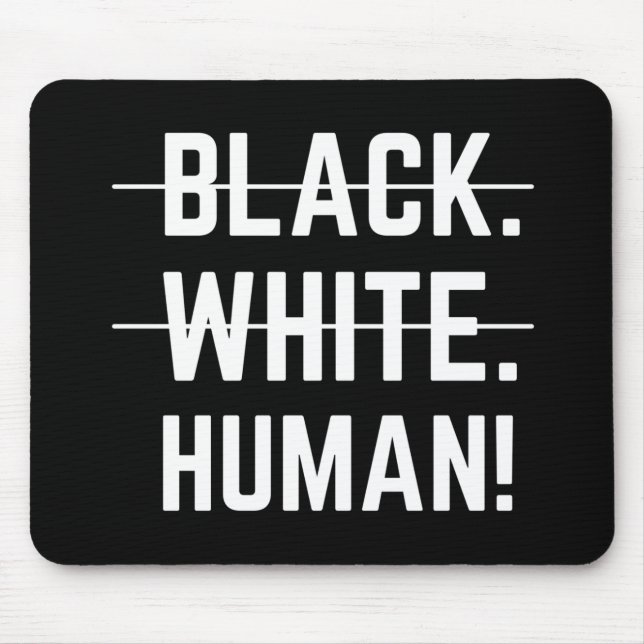 Black White Human Musmatta (Framsidan)
