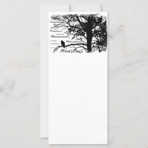 Black & White Ickmore Raven Silhouette
