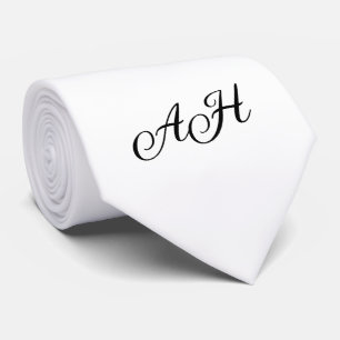 Black White Initialer Marskalkar Monogram Slips
