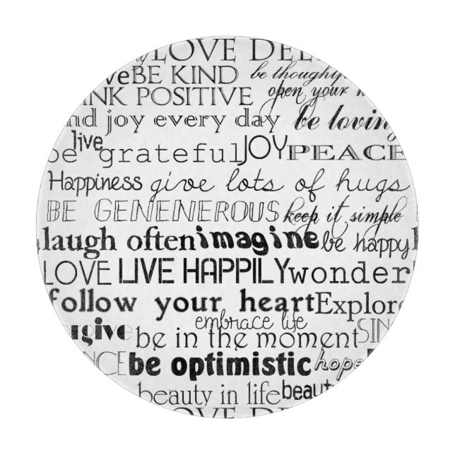 Black White Inspirational Ord (Framsidan)