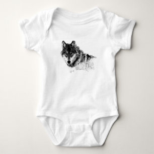 Black White Inspirational Varg Öga T-shirt