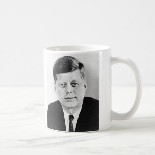 Black & White Jack JFK John F. Kennedy Kaffemugg