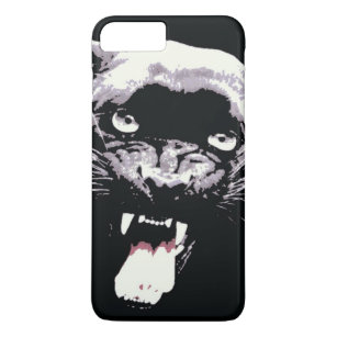 Black & White Jaguar Ögon iPhone 7 Fodral