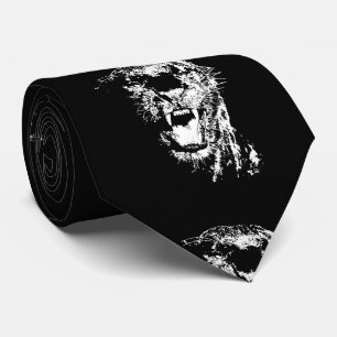 Black White Jaguar Pop Art Slips