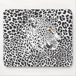 Black & White Leopard Illustration 2 Musmatta