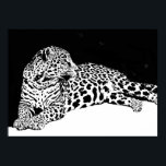 Black White Leopard Poster pop Art Vild Animal<br><div class="desc">Ansikte i Leopard Poster utskrifter - Motivational Courage / Confidence Pop Art Leopard Head / Porträtt Digital Animal Artwork - Leopard Ögon Pop Art Image</div>