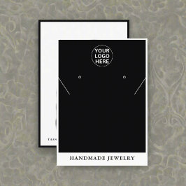Black & White logotyp l Earrings Necklace Jewelry