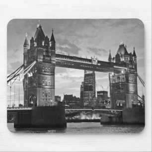 Black White London Torn Bridge UK Travel Musmatta
