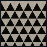 Black White Modern Geometric Rustic Decor Linen Tyg<br><div class="desc">Anpassningsbar, modern, geometrisk, coola, svarta och vita trianglar mönster, vackert nödlidande avslutar lyxig, mjuk, hållbar naturlig Linen-väv för att slutföra DIY-projektet, hålla möbler i schack eller skapa ditt eget kläder. Du kan ändra typen av tyg och välja bland: Kampen bomull, Pima-bomull, Bomull, Polyester Poplin, Polyester Weave, Ivory Linen, Natural Linen....</div>