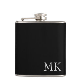 Black White Monogram Fickplunta