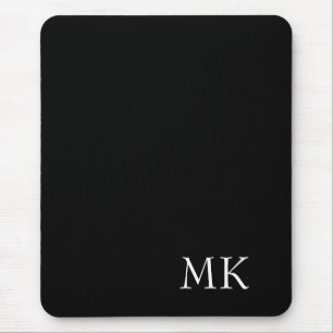 Black White Monogram Musmatta