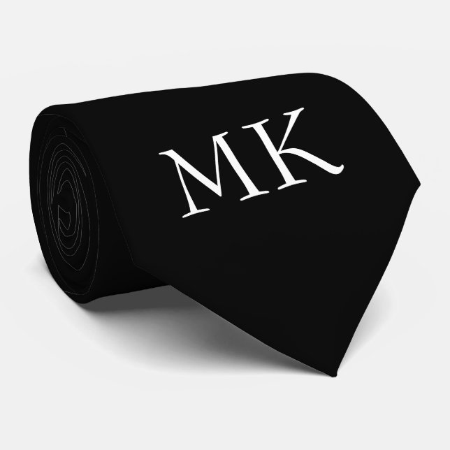 Black White Monogram Slips (Rullad)