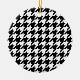 Black & White Mönster Ornament