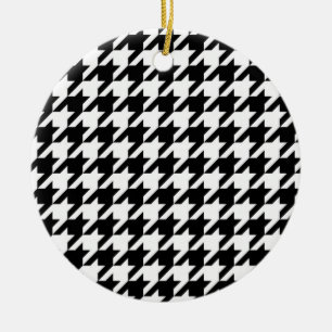 Black & White Mönster Ornament
