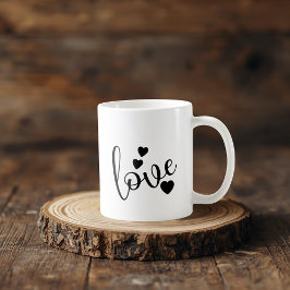 Black & White Mug Kaffemugg