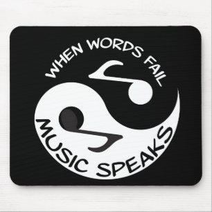Black White Music Note Modern Musical Musmatta