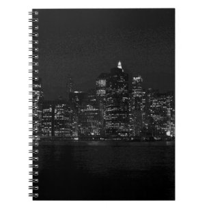 Black & White New York City Anteckningsbok