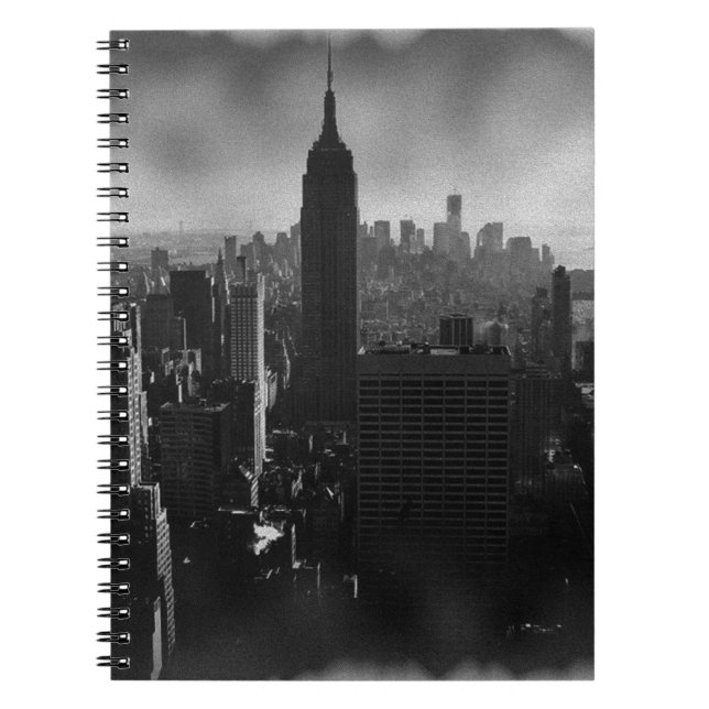 Black & White New York City Anteckningsbok (Framsidan)