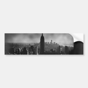 Black & White New York City Bildekal