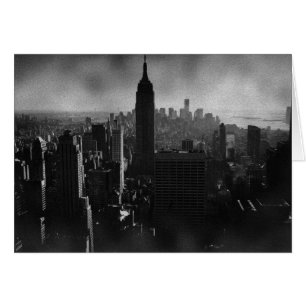 Black & White New York City Hälsningskort