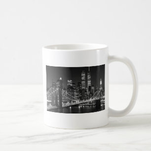 Black & White New York City Kaffemugg