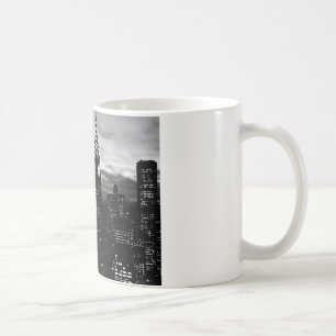 Black & White New York City Midtown Kaffemugg