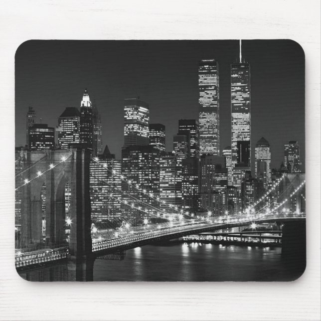 Black & White New York City Musmatta (Framsidan)