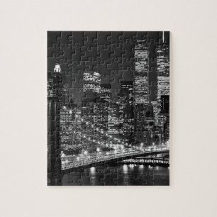 Black & White New York City Pussel