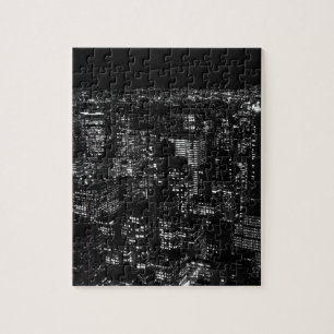 Black & White New York City Pussel