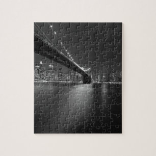 Black White New York City Skyline Pussel