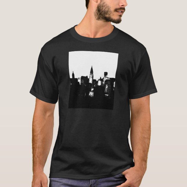 Black & White New York City T-shirt (Framsida)