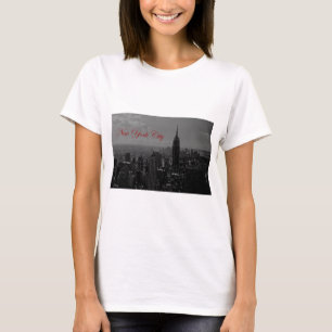Black White New York City T-shirt