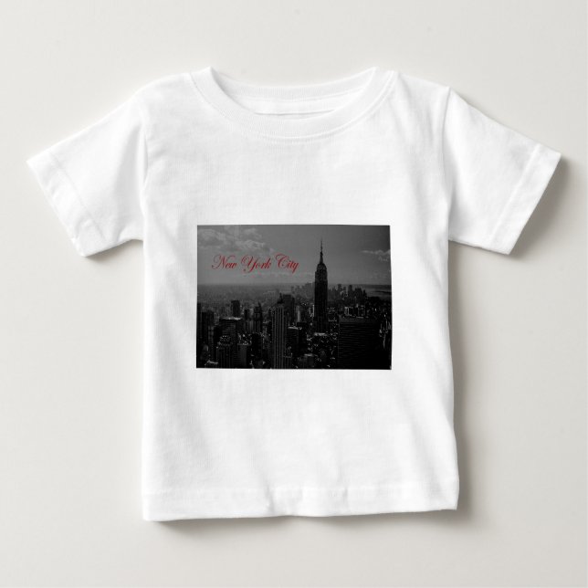 Black White New York City Tee (Framsida)
