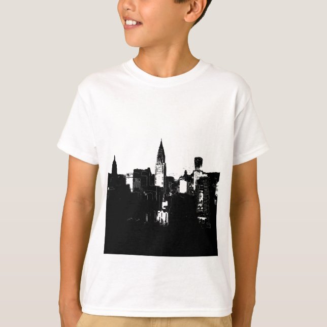 Black & White New York City Tröja (Framsida)