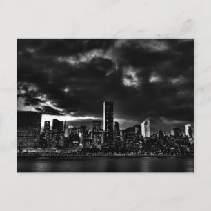Black & White New York City Vykort