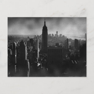 Black & White New York City Vykort