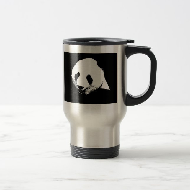 Black & White Panda Mugg (Höger)